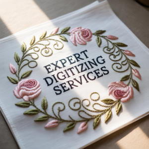 Embroidery Digitizing Services.